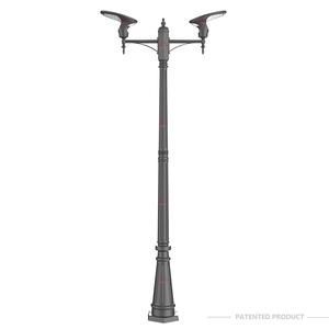 Ngoài trời không thấm nước <span class=keywords><strong>LED</strong></span> năng lượng mặt trời đèn sân vườn cảm biến ánh sáng cơ thể nhôm ấm trắng <span class=keywords><strong>LED</strong></span> màu 3000K 5000K CCT IP65 pin không thấm nước - Product Image 2