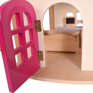 <span class=keywords><strong>Casa</strong></span> delle Bambole in Legno per Bambini con Mobili e Stanze, Giocattolo di Finzione - Product Image 5