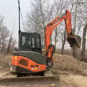 HITACHI เครื่องจักรรถขุดตีนตะขาบ ZX50U มือสองพร้อมปั๊มเกียร์มอเตอร์ส่วนประกอบหลักพร้อมส่ง - Product Image 2