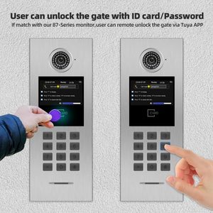IP Video <strong>Intercom</strong> <strong>Security</strong> Control <strong>System</strong> 10 Units 7 Inch Monitor Waterproof Doorbell for Max Support 9999 Households - Product Image 3