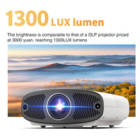 Projecteur LED LCD LONNST Q7 de haute qualité, excellent Full HD natif 1080p, WiFi 5G, mise au point automatique, 1300 ANSI FHD, projecteur de cinéma en plein air