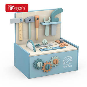 Jeu de menuisier préscolaire OEM Boîte à outils en bois pour enfants W03D253 - Product Image 2