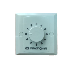 Contrôleur de vitesse de ventilateur Hongji 86 mm, 5 vitesses, interrupteur de ventilateur de plafond en plastique, installation en surface et encastrée - Product Image 3