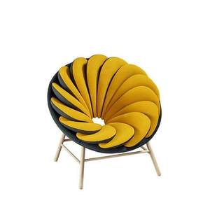 Modern Minimalist Indoor Living <b>Chair</b> Soft Padded Accent <b>Chair</b> Living Room Furniture Hot Sale Indoor <b>Chair</b> Ergonomic Single - Product Image 6