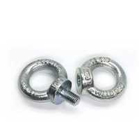 Écrou de levage ovale fileté en acier inoxydable 304 316 DIN582 M3 M4 M5 M6 en forme d'anneau