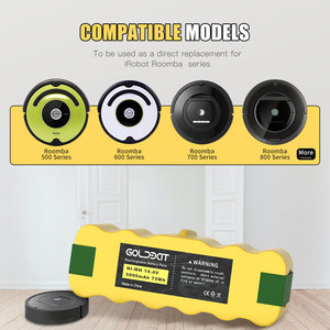 Aspirateur Rechargeable Akku <span class=keywords><strong>iRobot</strong></span> Roomba, batterie NI-MH, haute capacité 14.4V, 5000mAh - Product Image 6