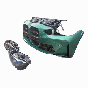 Pour BMW M3 M4 <span class=keywords><strong>pare</strong></span>-chocs avant et kit de carrosserie de calandre en fibre de carbone phare laser d'origine fabriqué à partir de <span class=keywords><strong>plastique</strong></span> d'occasion - Product Image 5