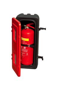 ตู้เก็บถังดับเพลิงชนิดผงเคมีแห้งแบบเดี่ยวสำหรับโปรโมชั่น - Product Image 2