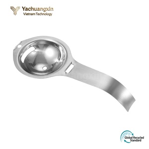 Egg yolk and egg white separator stainless steel egg separator egg separator household baking egg liquid filter leakage - Product Image 5