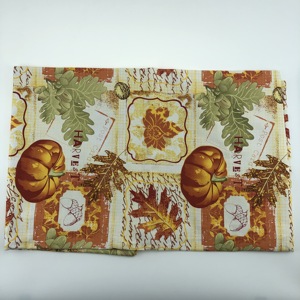 Ensemble de cuisine 5-en-<span class=keywords><strong>1</strong></span> en lin à thème citrouille de Thanksgiving, comprenant serviette, tablier, nappe et gant résistant à la chaleur - Vente en gros saisonnière - Product Image 5