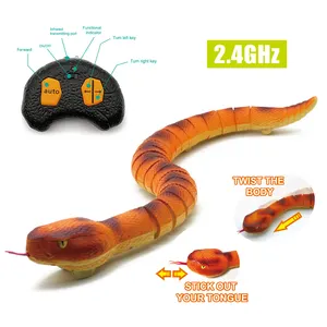 wholesale 2.4g infrared lifelike anaconda twist moving toys rc snake