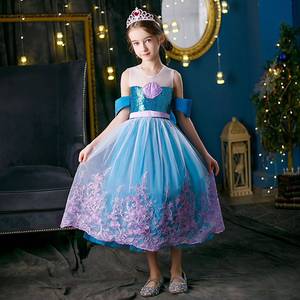 Disfraz de Princesa para Niñas, Tema de Cumpleaños MS 2024, Halloween, Cosplay, Vestido sin Mangas con Falda, Traje para Actuaciones - Product Image 2