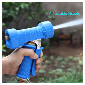 Pulvérisateur d'eau portable et réglable bleu pour jardin, avec poignée ergonomique, idéal pour l'arrosage des plantes de cour et le lavage de garage - Product Image 5