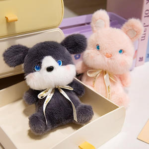 Lindo Peluche de Oso y <span class=keywords><strong>Husky</strong></span> de Dibujos Animados, Muñeco de Conejo y Elefante, Animal de Peluche para Niños. - Product Image 4