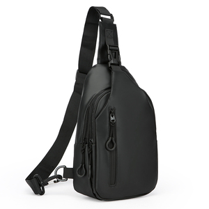 กระเป๋าคาดอกผู้ชายแบบเรียบง่ายใส่ไปยิมเดินทางได้เยอะโลโก้ออกแบบได้ตามต้องการ - Product Image 1