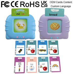 Cartes Flash Parlantes ODM OEM, Jouets Éducatifs à Domicile, Machine d'Apprentissage, Cartes Flash <span class=keywords><strong>pour</strong></span> Enfants et Tout-Petits, Anglais - Product Image 2
