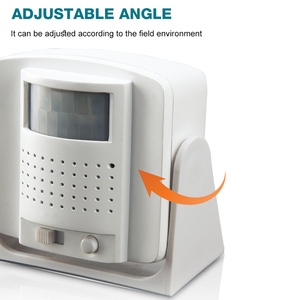 Timbre con Sensor de movimiento, alarma de bienvenida inalámbrica, alarma antirrobo de seguridad, Sensor PIR infrarrojo, timbre inalámbrico - Product Image 4