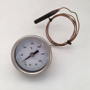 Капиллярный термометр с кронштейном Капиллярный Циферблат Термометр <span class=keywords><strong>2</strong></span>,5 дюймов Циферблат Термометр с дистанционной лампой - Product Image 2