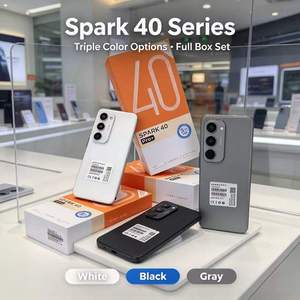 Spapk 40 Pro+ Version Globale, Charge Rapide 65W, Caméra IA, Écran Micro Courbé, Déverrouillage Facial et par Empreinte Digitale, Android 15 - Product Image 6
