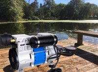 Aérateur de bassin de haute qualité avec 3-4 diffuseurs pour bassin de 2 acres, souffleur d'air oxygénant, compresseur pour aquarium et bassin