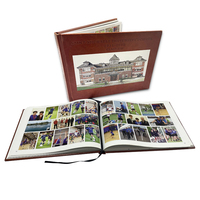 Libro de fotos de tapa dura con impresión personalizada para estudiantes de Graduación