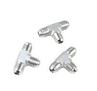 Adaptateur NPT à trois voies haute pression Raccord de tuyau hydraulique SAE avec joint de transition hydraulique