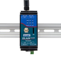 Modem industriel 4G LTE avec carte SIM, antenne sur rail, routeur 4G, produit de communication et de mise en réseau