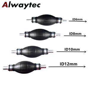 יד משאבת דלק קו גומי אלומיניום יד פריימר נורת דיזל העברת דלק משאבת יד הרכבה id6mm id8mm - Product Image 6