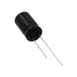 ตัวเก็บประจุแบบมีรูผ่าน1000 uF 20% 50V SMG50VB102M12X25LL รัศมี1000 uF - Product Image 1