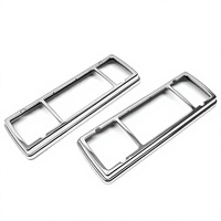 Autocollant de protection pour feux antibrouillard arrière de voiture, pour Toyota Land Cruiser LC76 LC78 LC79 Pickup LH+RH