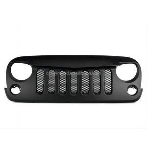 <span class=keywords><strong>Calandre</strong></span> <span class=keywords><strong>Angry</strong></span> Eyes de pare-chocs avant noire ABS personnalisée pour <span class=keywords><strong>Jeep</strong></span> Wrangler JK troisième génération 2007-2018 - Product Image 2