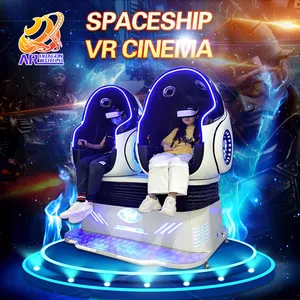 Indoor VR theme park 9D VR cinema egg simulator Virtual reality coin operated system with special effects amusement park