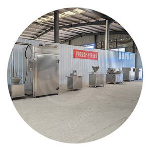 เครื่องยัดไส้กรอกระบบไฮดรอลิกสายการผลิตไส้กรอกอัตโนมัติเครื่องทำไส้กรอกออกสูง - Product Image 5