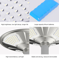 Prix d'usine, éclairage extérieur pour pelouse et aménagement paysager, étanche IP65, boîtier en aluminium, panneau solaire 5V, 100W 200W, lampes solaires de jardin LED