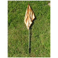 2023 Logo personnalisé Polyester Nylon Formation Cheval Drapeau Fouet Tour Guide Drapeau Avec Rétractable Télescopique Pôle Crochet Lunge Bâton