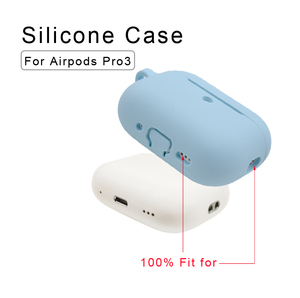 Para <span class=keywords><strong>Apple</strong></span> <span class=keywords><strong>Pods</strong></span> Pro 3 Funda de silicona Funda protectora de silicona compatible con el medio ambiente - Product Image 4