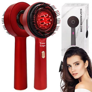 Brosse de massage électrique sans fil pour le cuir chevelu, applicateur d'huile capillaire portable pour les voyages, logo couleur personnalisé de haute qualité, OEM/ODM - Product Image 3