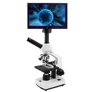 LHW602水産養殖単眼顕微鏡価格スペルム運動テスト獣医顕微鏡医療用 - Product Image 5