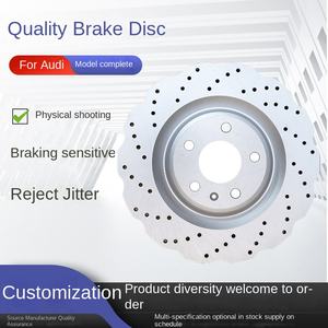 Ürün imalatı OEM 4H0615601H arka FREN DİSKİ için Audi A4 A5 A6 A7 A8 Q5 Q7 A4L A6L Porsche Macan - Product Image 4