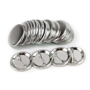 China Hersteller Bulk 37mm 32mm 40mm 44mm 56mm 58mm 75mm <span class=keywords><strong>Blank</strong></span> <span class=keywords><strong>Button</strong></span> Badge 37mm Round <span class=keywords><strong>Button</strong></span> Badge Pins Pinback Material - Product Image 3
