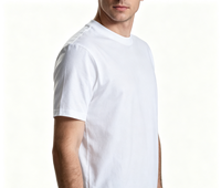 Maßgeschneidertes Hochwertiges Regular-Style 100% Ringgesponnenes Baumwoll-Unisex-T-Shirt, Personalisieren Sie Ihr Logo Rundhals-T-Shirt