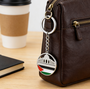 Llavero de Metal con Bandera Nacional de Palestina, Personalizable al por Mayor, Llavero Personalizado al por Mayor, Accesorios para Llaveros - Product Image 3