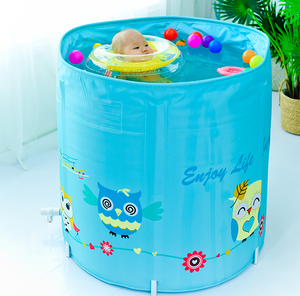<span class=keywords><strong>Baignoire</strong></span> gonflable pour bébé, 3 couches de nylon PVC, pliable, portable, <span class=keywords><strong>baignoire</strong></span> autoportante, grande <span class=keywords><strong>baignoire</strong></span> en plastique - Product Image 3
