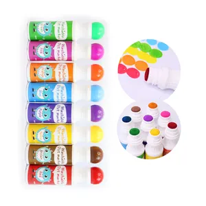 Hot-sale Sponge Tip Marcadores Marker Pens Kids art supplies, Washable Dot Markers acrylic paint Pastel Chalk for Kids Drawing