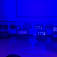 Baru!!! Led Par 64 15*15W Rgbw dengan Zoom Martin 4 In 1 RGBW Dmx 512 IP20 Led Par Konser Panggung Simulator