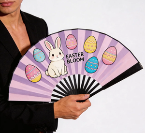 Easter Day Folding Hand <b>Fan</b> Modern Detachable New Arrival Professional <b>Handheld</b> <b>Fan</b> - Product Image 1