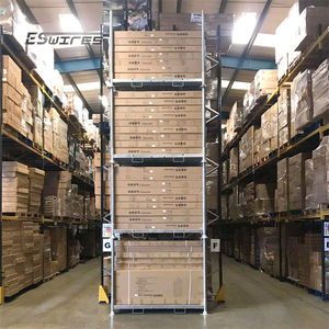 Nhiệm Vụ Nặng Nề Kho Thép Mạ Kẽm Xếp Chồng <span class=keywords><strong>Pallet</strong></span> Lưu Trữ Giá Với Có Thể Tháo Rời Bài - Product Image 5