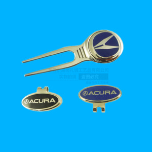 Racv <b>Golf</b> Metal Divot Tool Zinc Alloy Bronze Color With Logo <b>Golf</b> Accessory - Product Image 3