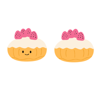 Poupée de gâteau à la crème aux fraises, jouet en peluche, oreiller pour fille, décoration de la maison, petit objet, cadeau d'anniversaire