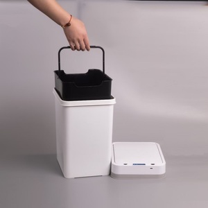 Intelligent Touchless Motion <strong>Sensor</strong> Lid-equipped <strong>Trash</strong> <strong>Bin</strong> Office Smart <strong>Trash</strong> Can Indoor Automatic Waste <strong>Bin</strong> - Product Image 5